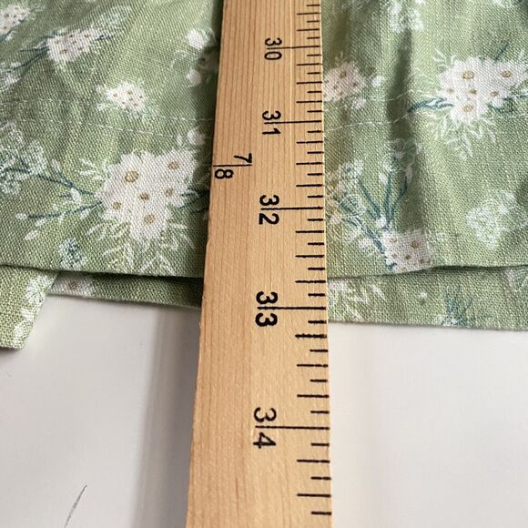 Kelli Heppner Collection Dress Size Large The Floral Print Midi Absinth Green - Picture 8 of 10